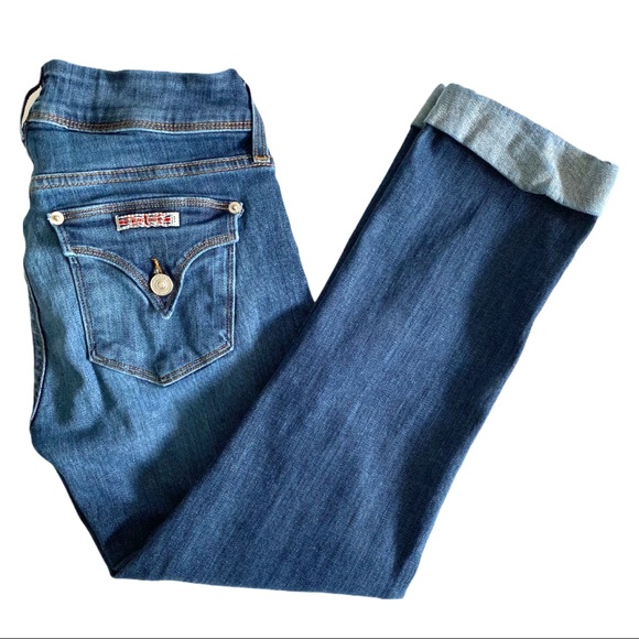 Hudson Ginny Crop Straight Cuff SZ 26 - Picture 5 of 10
